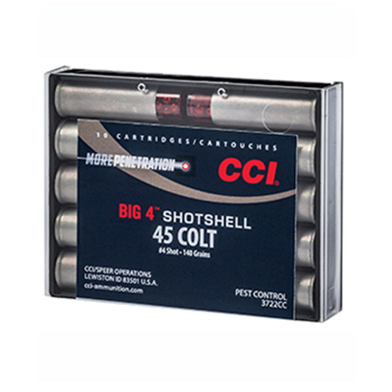 CCI 45 COLT SHOTSHELL #4 10/20 - Ammunition